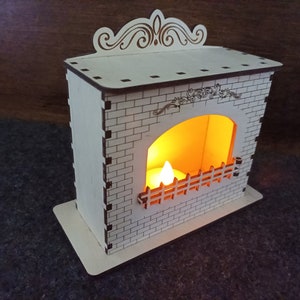 Decorative fireplace