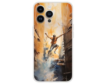 Flexi Case - Parkour, Urban Sports, Running, iPhone en Samsung mogelijk, gsm-hoesje, gsm-hoesje, gsm-hoesje