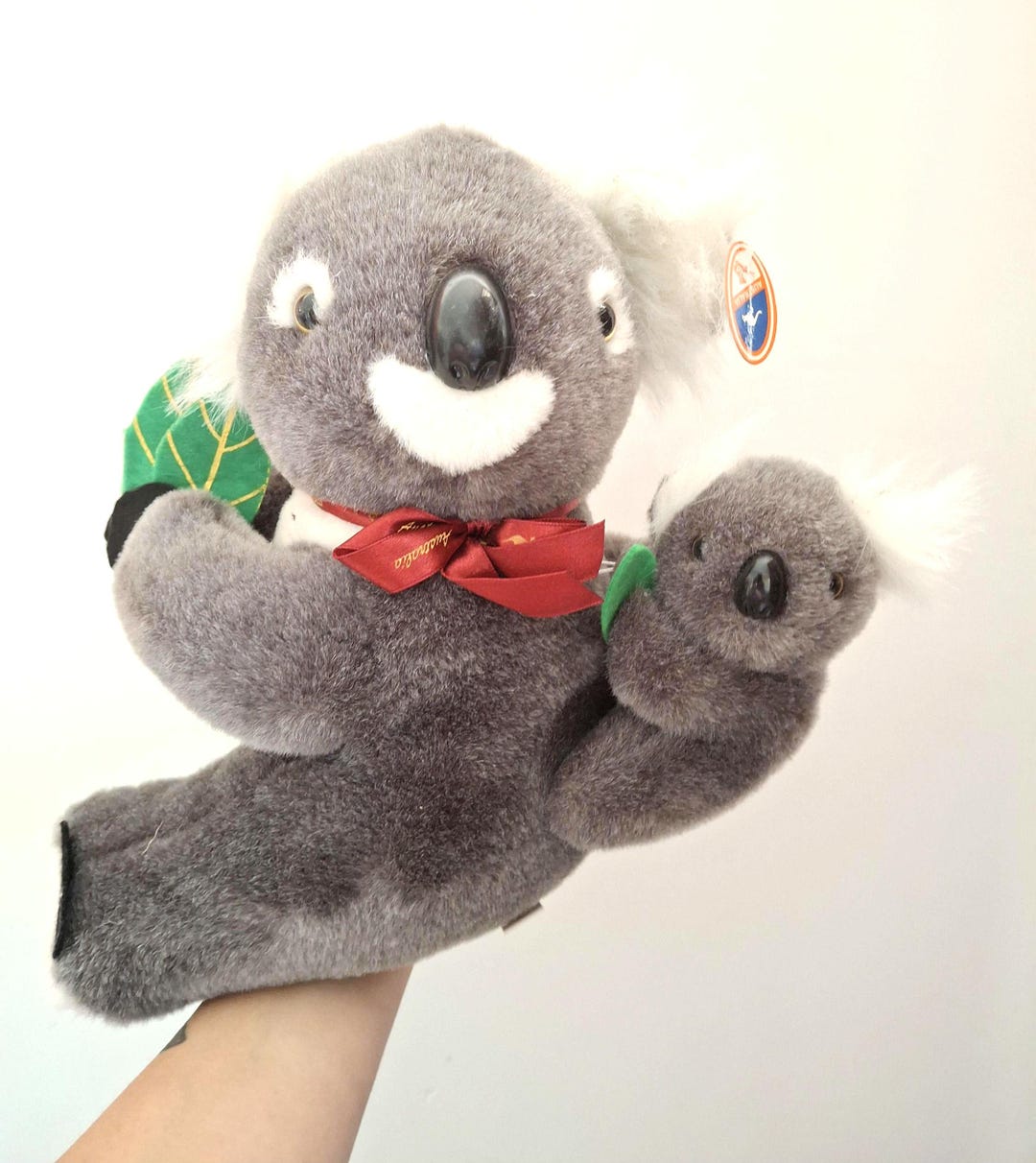 Vintage Koala Bear With Joey Plush Toy | Stuffed Animal | Australian ...