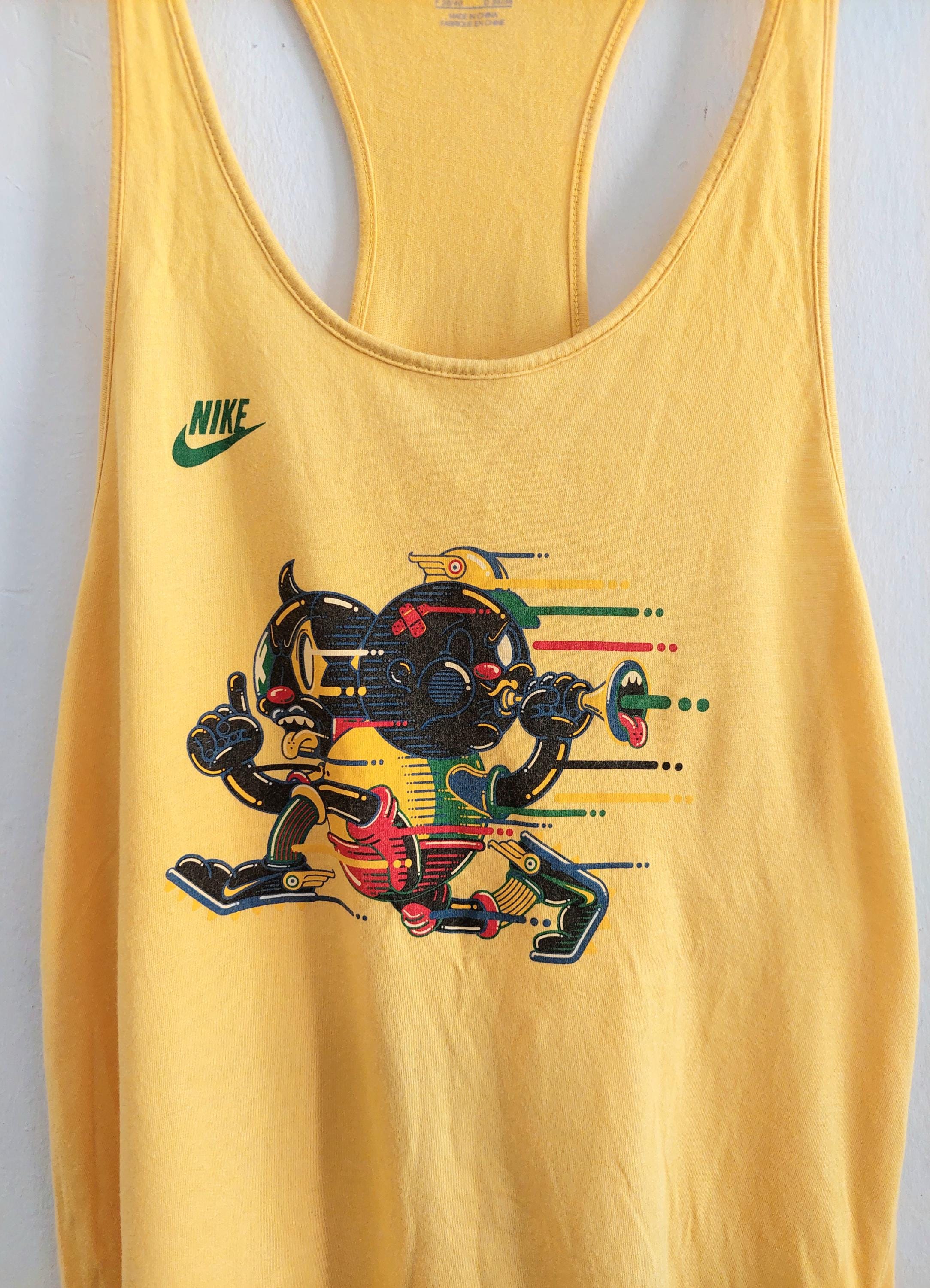 Tank Tops Jogginganzug Damen Bauchfrei Nike EK2158 Damen Top