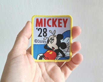 Écusson Mickey Mouse Disney | Broderie de collection