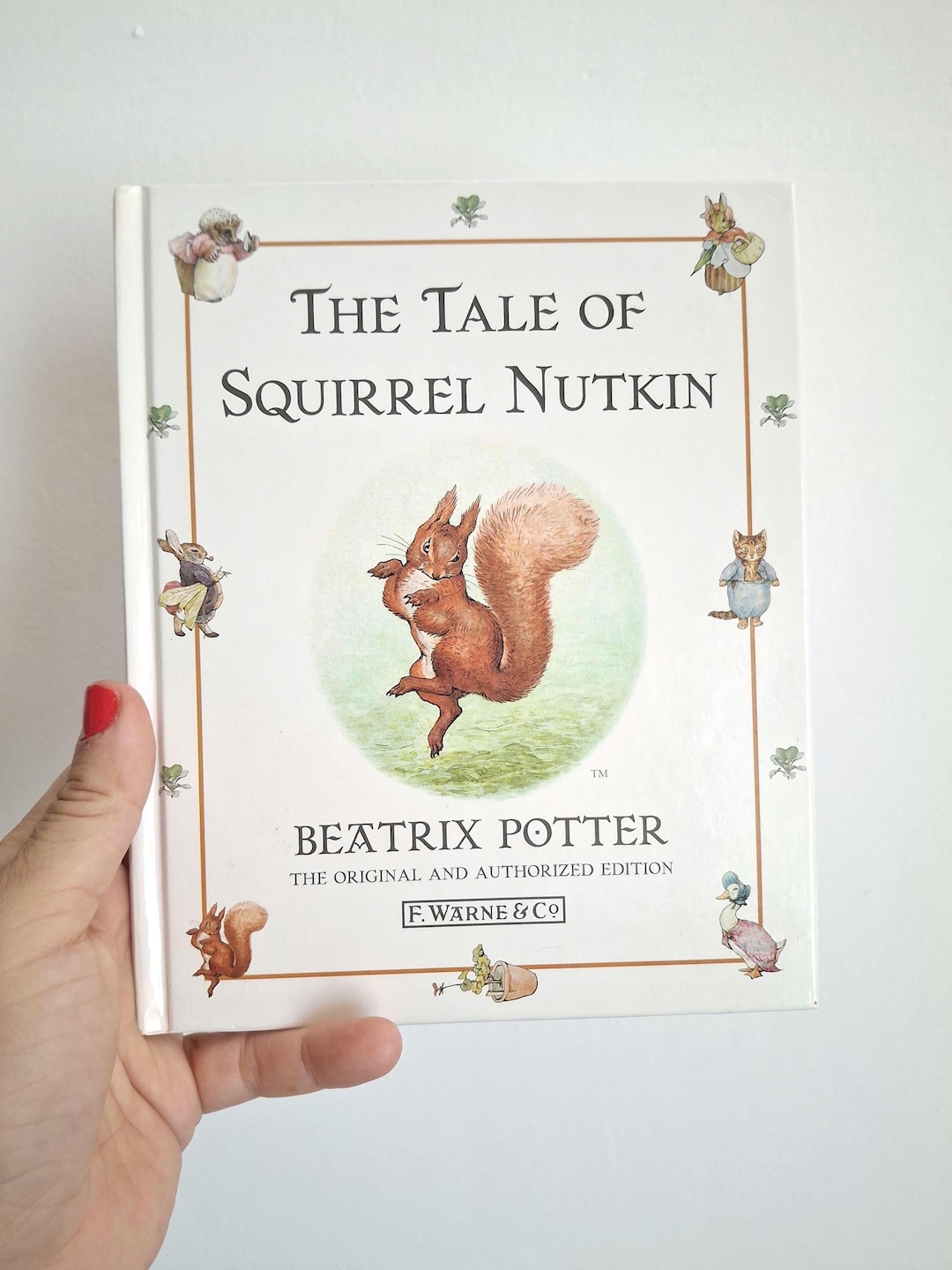 The Tale of Squirrel Nutkin by Beatrix Potter | Rare Kids Hardcover ...