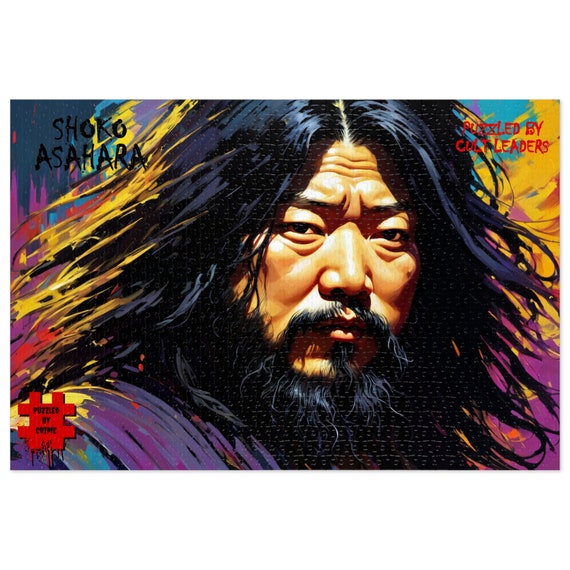 Puzzled by Cult Leaders - Shoko Asahara; 1000 Piece Jigsaw Puzzle