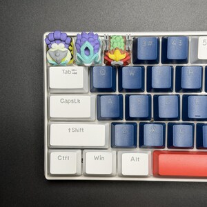 Handmade Inspired By Anime Keycaps for Cherry MX - Custom Artisan - Perfect Anime Fan Gift image 4