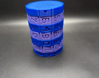 Cryptex Puzzle Box