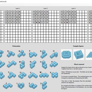 Challenging Pentacube Puzzle Game - 30 Unique Pieces, 3D Brain Teaser, Fun & Educational Gift for Puzzle Lovers image 10