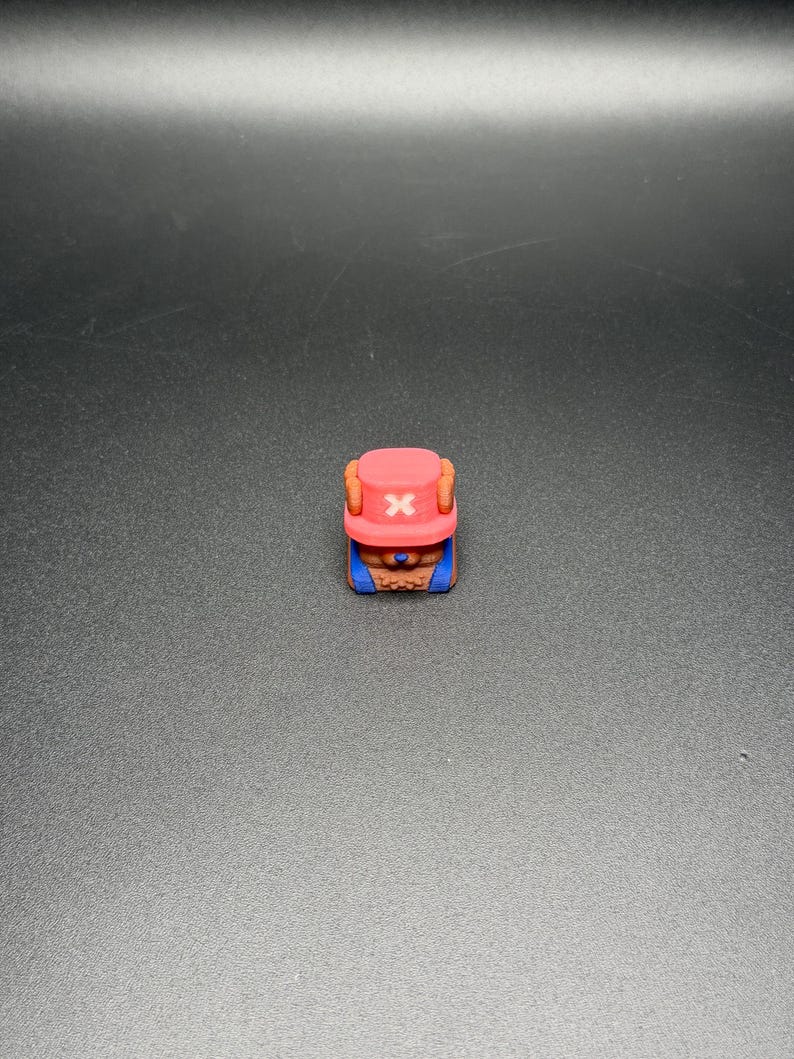 Handmade Inspired By Anime Keycaps - Usopp, Nami, Chopper for Cherry MX - Custom Artisan - Perfect Anime Fan Gift Chopper
