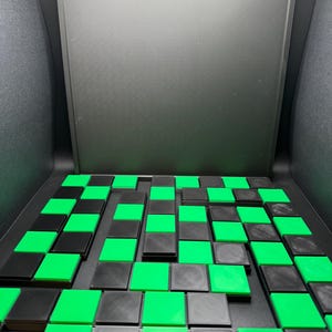 Checkerboard Dissection Puzzle by Sam Loyd - 3D Printed Classic 1914 Brain Teaser Gift for Puzzle Lovers image 1