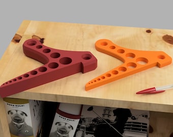 Ergonomic Table Saw Push Stick - Custom Color Safety Tool for Woodworkers, Carpenters & DIY Precision
