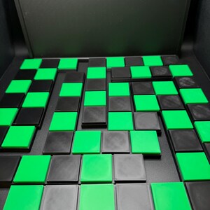 Checkerboard Dissection Puzzle by Sam Loyd - 3D Printed Classic 1914 Brain Teaser Gift for Puzzle Lovers image 5