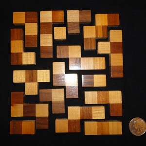 Baffel Puzzle - Eine Schachbrett-Dissektion - Moderne Neuauflage eines Klassikers - Denksportaufgabe für jedes Alter - Spaß & herausforderndes Denkspiel Bild 11