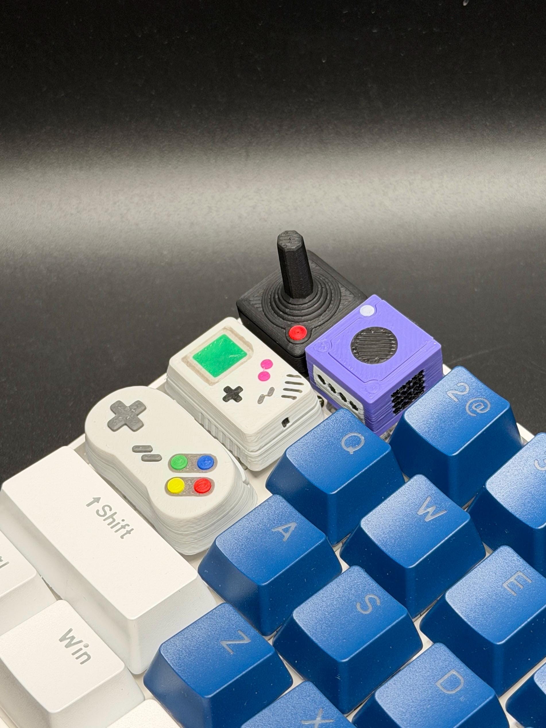 Cherry MX、Artisan Keycaps、Gameboy、SNES、Atariコントローラー用 