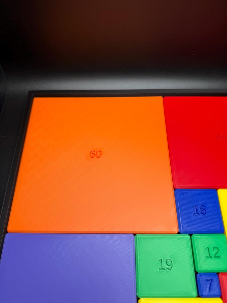 Casse-tête rectangle parfait pour adultes et enfants - Casse-tête mathématique difficile - Jeu éducatif pour enseignants et étudiants, amateurs de casse-tête image 6
