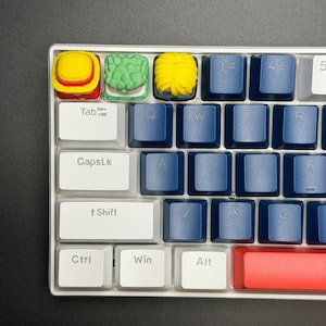 Teclas de anime hechas a mano - Mono, Sanji para Cherry MX - Personalizadas - Regalo perfecto para fans del anime imagen 4