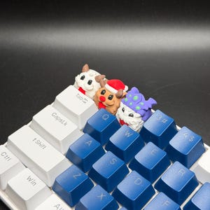 Handmade Poros Keycaps for Cherry MX, Artisan Keycaps, Poro, Baron Nashor, Reno, Gifts for Him & Her 3D Printed image 2