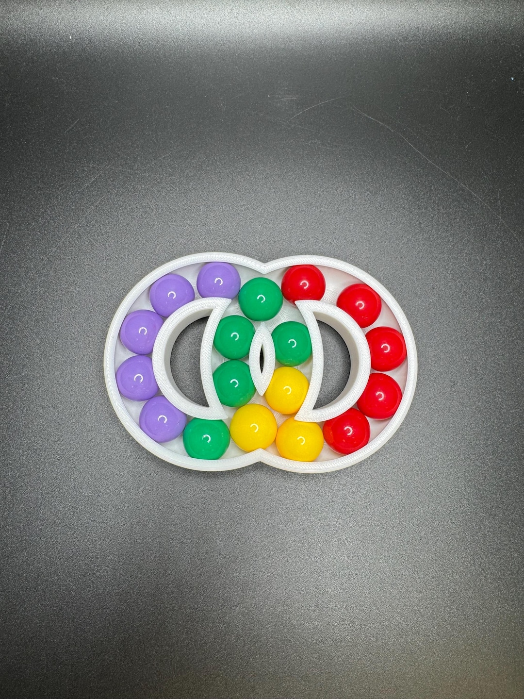 Hungarian Rings Puzzle Game – Devil’s Circles Marble Brain Teaser ...