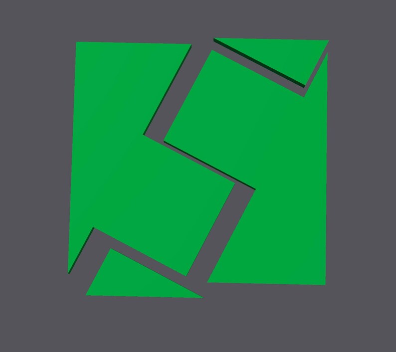 Grekiskt korspussel - 3D-utskrivna dissektioner, högkvalitativ present till pusselälskare, unik hjärngymnastik, heminredning, rolig utmaning Green