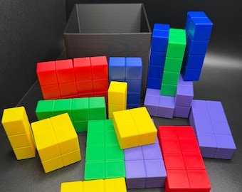 Quadro Puzzle 3Dプリント（PuzzleguyStore製） - 6ピース入りパック