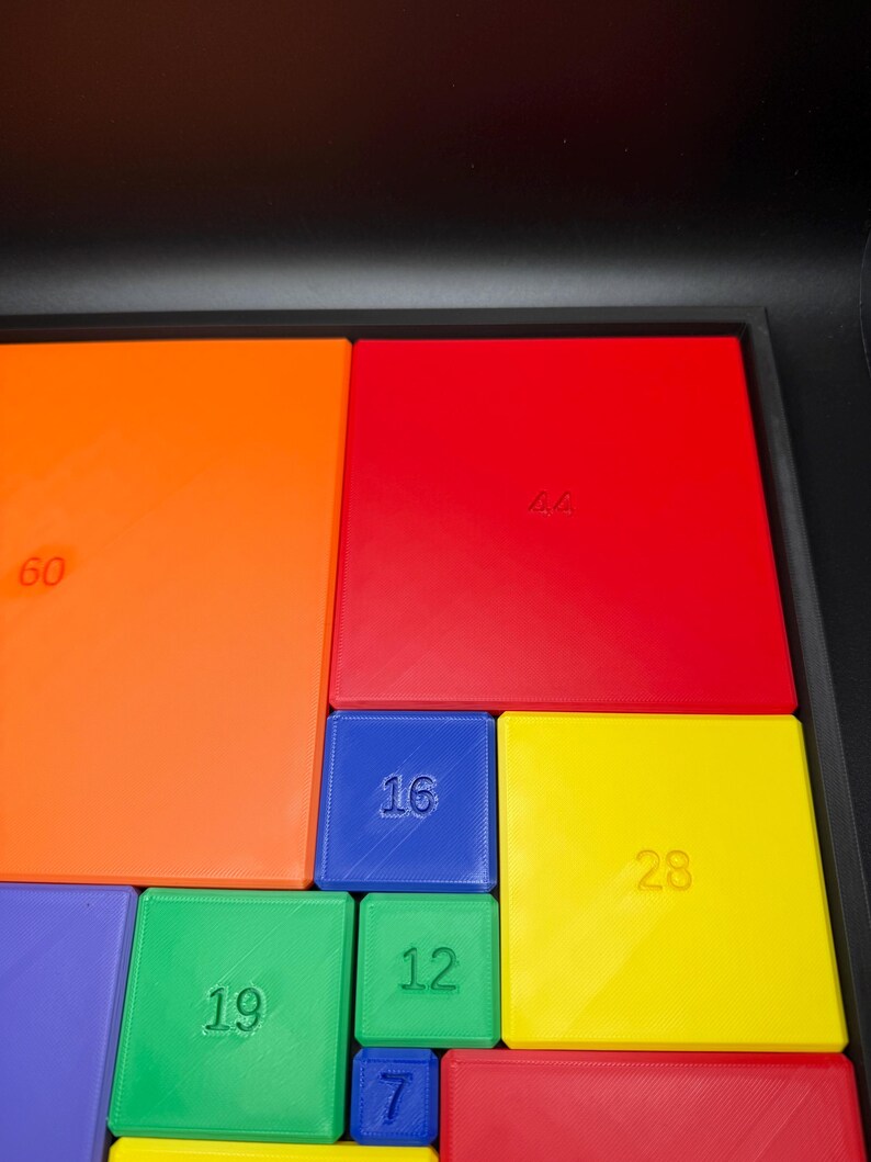 Casse-tête rectangle parfait pour adultes et enfants - Casse-tête mathématique difficile - Jeu éducatif pour enseignants et étudiants, amateurs de casse-tête image 5