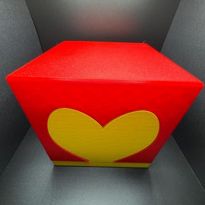 Heart Impossible Box Puzzle - 3D Printed Brain Teaser, Unique Gift for Puzzle Lovers, Craftsmanship Challenge