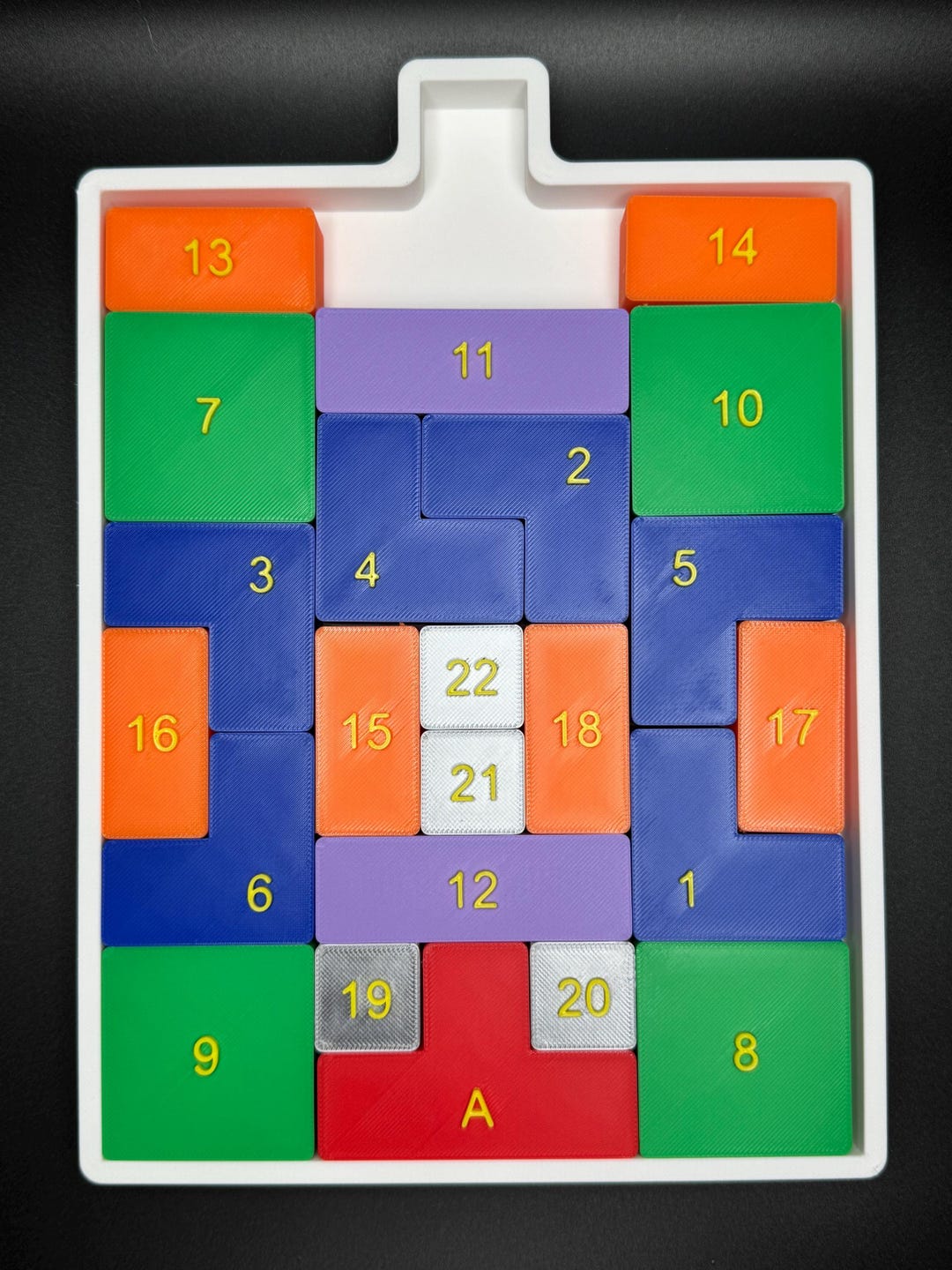 Climb Pro 24 Game Puzzle - Sliding Puzzle, 3D Printed Brain Teaser ...