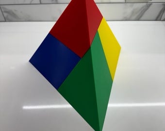 3D Printed Survivor Pyramid - Unique Home Decor, Game Memorabilia, Collectible & Gift for Fans Survivor Show Treasure