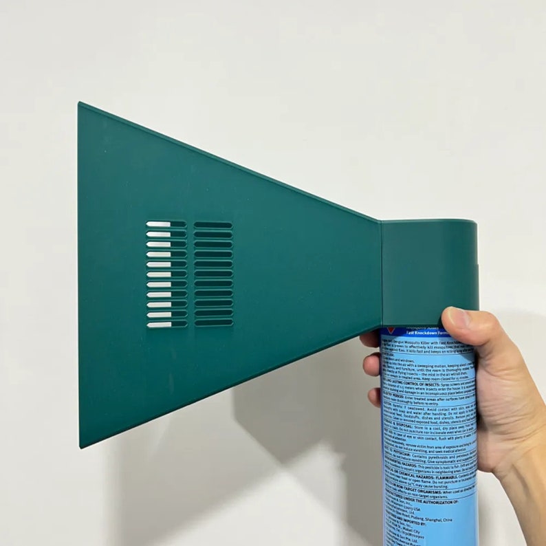 3D Printed Insect Trapper and Killer for Spray Can, Easy Attachment, No Mess, Fits 66mm Cans, Multiple Colors, High Quality image 2