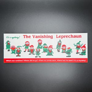 Vanishing Leprechaun - Magic Shifting Puzzle - High Quality 3D Print - Fun & Engaging Toy for All Ages