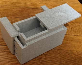 Secret Storage Puzzle Box