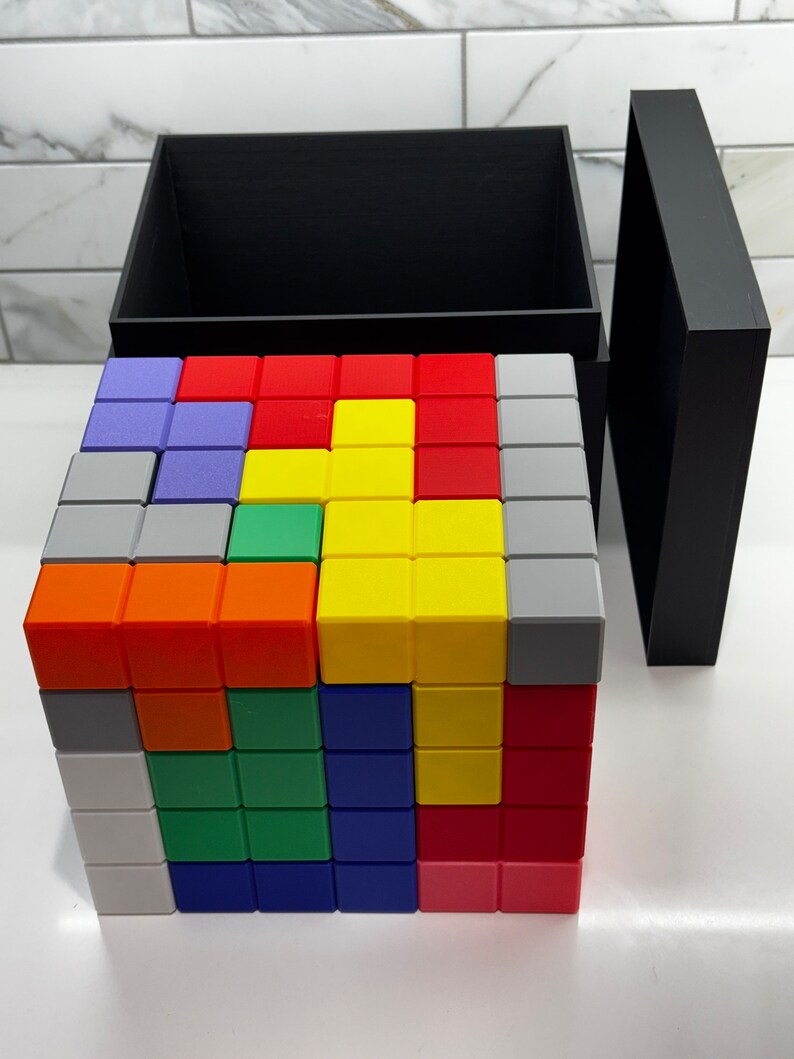 Challenging Pentacube Puzzle Game - 30 Unique Pieces, 3D Brain Teaser, Fun & Educational Gift for Puzzle Lovers image 4