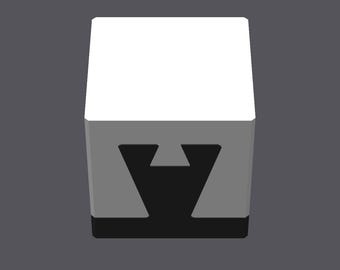 Cubo de cola de milano doble imposible: rompecabezas impreso en 3D, regalo único para amantes de los rompecabezas, desafío artesanal