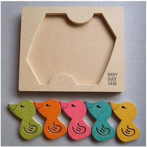 Five Baby Ducks Puzzle Game: Fit All 5 Baby Ducks in Frame Challenge, Fun & Unique Brain Teaser Gift