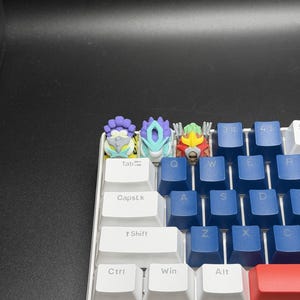 Handmade Inspired By Anime Keycaps for Cherry MX - Custom Artisan - Perfect Anime Fan Gift image 3