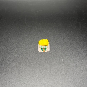 Touches de clavier artisanales inspirées des animés pour Cherry MX et clones - Cadeau personnalisé pour les fans d'animés - Touches pour clavier Geto, Gojo, Nanami Nanami