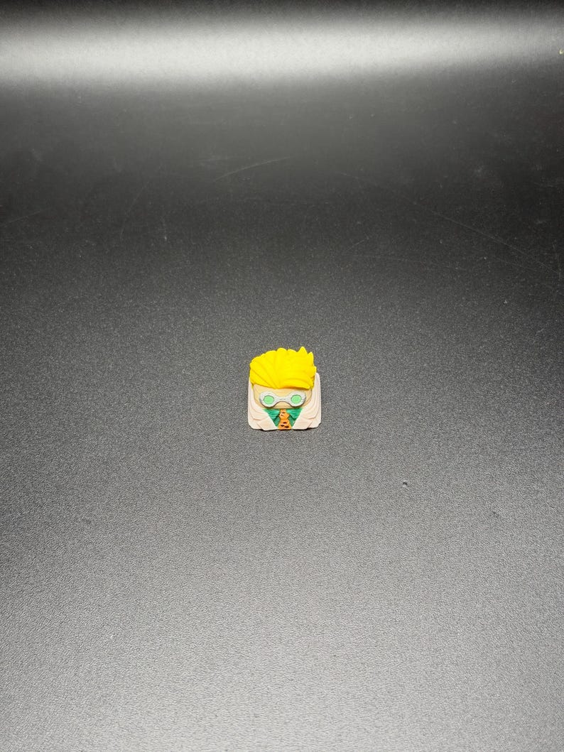 Touches de clavier artisanales inspirées des animés pour Cherry MX et clones - Cadeau personnalisé pour les fans d'animés - Touches pour clavier Geto, Gojo, Nanami Nanami