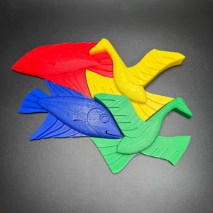 Escher's Birds and Fish Tessellation Print | Art Print Decor | Unique Wall Art | Home Decor | Geometric Patterns & Design image 2