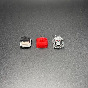 Handmade Inspired By Berserk Keycaps for Cherry MX - Custom Artisan Keycaps - Anime Fan Gift - Guts, Behelit, Gift for Him and Her image 6