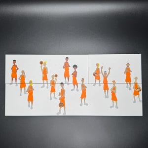 Disappearing Basketball Player Puzzle - Mind-Bending Optical Illusion Puzzle, Brain Teaser Game, Perfect Gift for Adults & Kids image 2