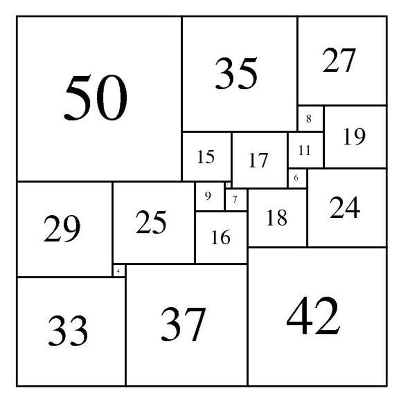 Kvadratpussel för vuxna och barn - Utmanande mattepussel - Hjärngympa - Pedagogiskt spel för lärare och elever, pusselälskare bild 10