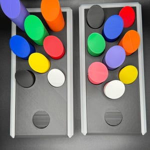 Lox in Box Puzzle - 8 & 9 Piece Variations | 330x160mm Challenging Brain Teaser | Fun 3D Printed Puzzle image 4