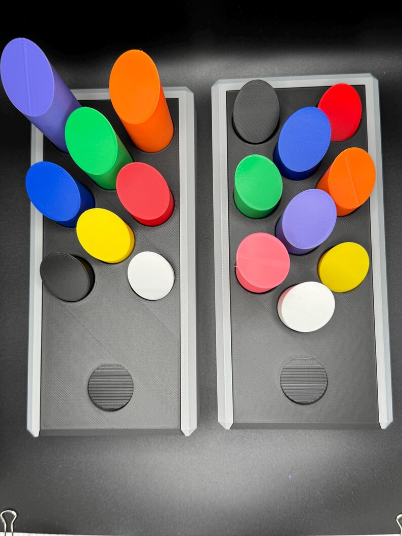Lox in Box Puzzle - 8 & 9 Piece Variations | 330x160mm Challenging Brain Teaser | Fun 3D Printed Puzzle image 4