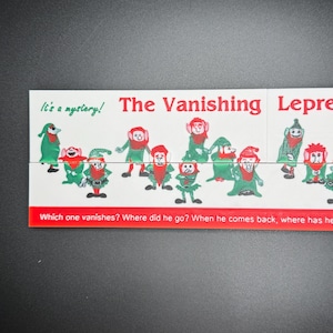 Vanishing Leprechaun - Magic Shifting Puzzle - High Quality 3D Print - Fun & Engaging Toy for All Ages image 2