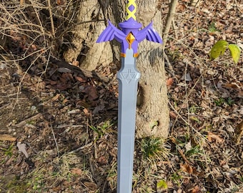 Legend of Zelda Master Sword op ware grootte – lichtgewicht 3D-geprinte replica voor cosplay en verzamelaars