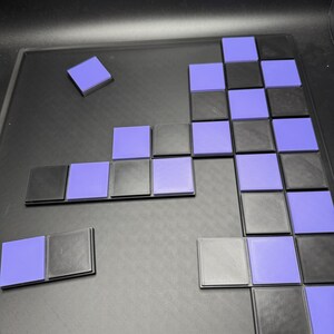 Draught Board Checkerboard Puzzle - Modern Recreation of a Classic - Brain Teaser for All Ages - Fun & Challenging Mind Game image 2
