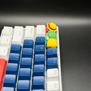Teclas de anime hechas a mano - Mono, Sanji para Cherry MX - Personalizadas - Regalo perfecto para fans del anime imagen 5