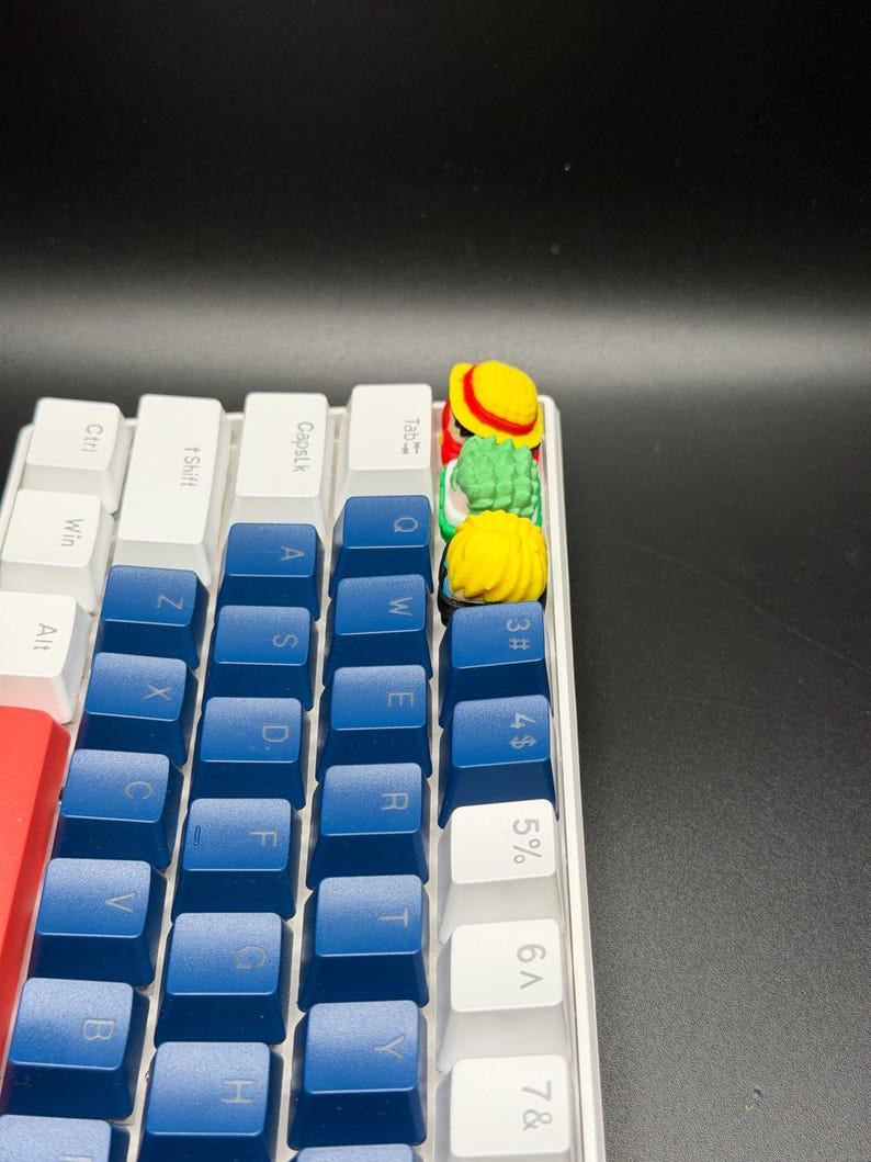 Teclas de anime hechas a mano - Mono, Sanji para Cherry MX - Personalizadas - Regalo perfecto para fans del anime imagen 5