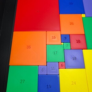 Perfect Square Puzzle for Adults & Kids - Challenging Math Puzzle Brain Teaser - Educational Game for Teachers, Students Puzzle Lovers image 5