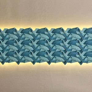 Escher's Birds and Fish Tessellation Print | Art Print Decor | Unique Wall Art | Home Decor | Geometric Patterns & Design image 4