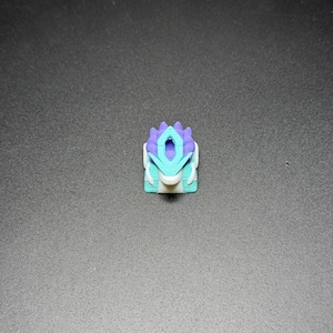 Handmade Inspired By Anime Keycaps for Cherry MX - Custom Artisan - Perfect Anime Fan Gift Blue