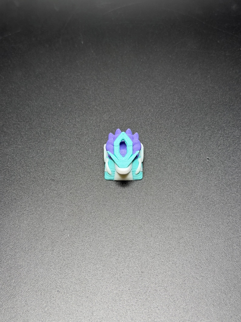 Handmade Inspired By Anime Keycaps for Cherry MX - Custom Artisan - Perfect Anime Fan Gift Blue